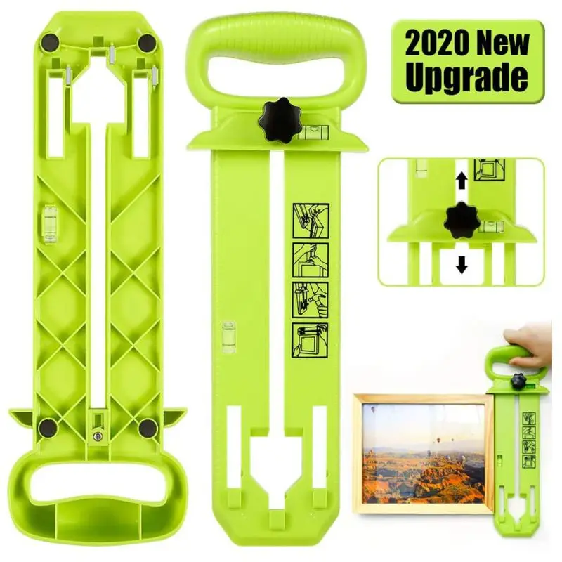 Вешалка для картин фоторамка линейка уровня многофункциональный настенный