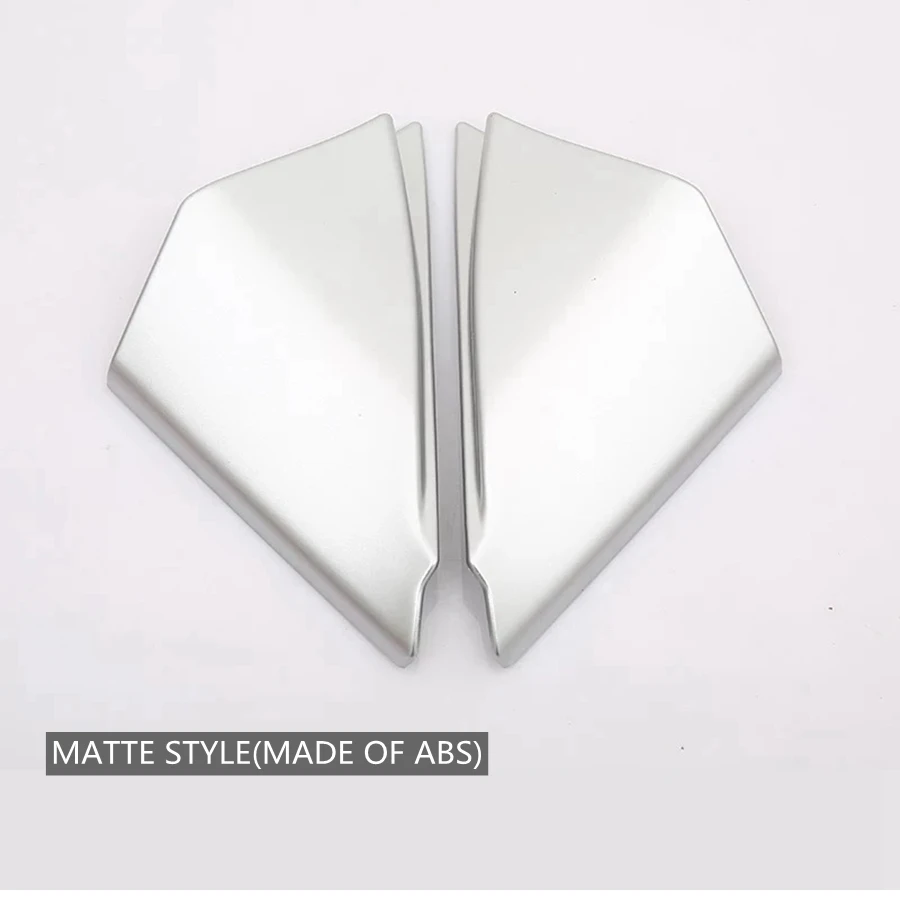 ABS передняя стойка треугольная рамка Защитная крышка отделка матовая/углеродное