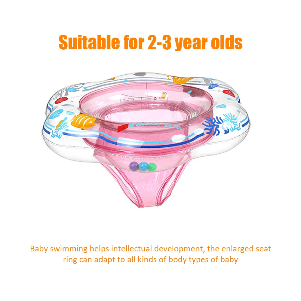 

Kids Baby Swimming Ring Durable Inflatable Swim Pool Float Circle Armpit anti-rollover Safety Water Toy Pool Accessories