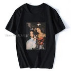 Футболка Jhene Aiko X Kehlani X Big Sean с принтом на заказ для мужчин и женщин, хлопковая футболка, летняя футболка в стиле хип-хоп, футболки в стиле Харадзюку, уличная одежда