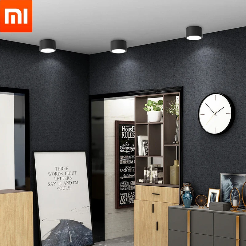 Потолочный светодиодный светильник Xiaomi 220 В с поверхностным креплением |