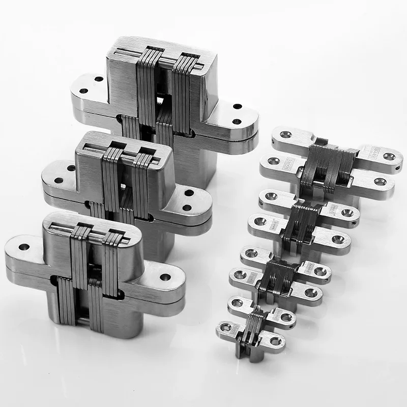 Складной сверхпрочный встроенный дверной шарнир 180 градусов скрытый невидимый