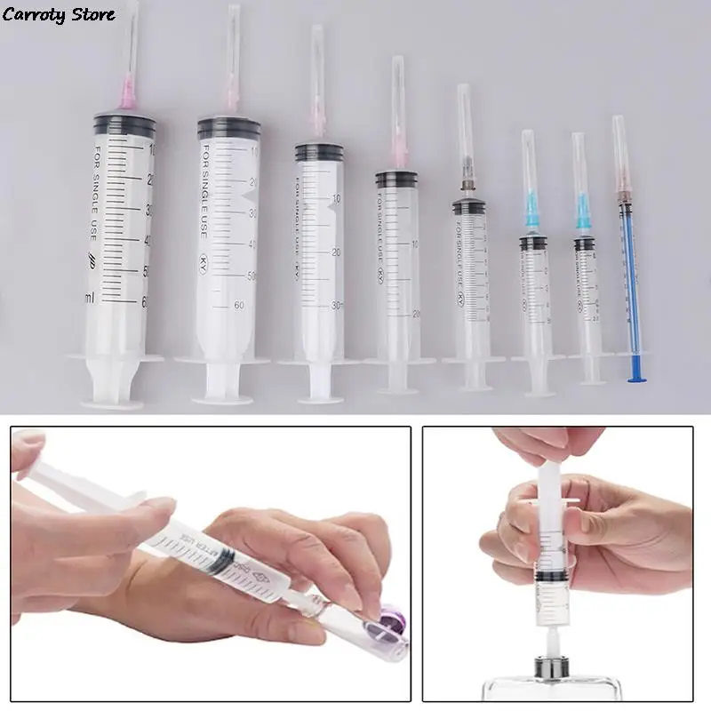 

1~60ml Syringe Plastic Perfume Dispenser Tools Refill Perfume Syringe Cosmetic For Refillable Bottle Quantitative Dispensing
