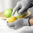 Перчатки защитные ДЛЯ порезов, защита рук, защита от проколов, металлический нож, уровень 5, для кухни и дома и сада