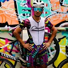 Летний комплект из Джерси с коротким рукавом для езды на велосипеде, мужской комбинезон, одежда для езды на велосипеде 2021, костюм для езды на горном велосипеде и триатлона, Мужская одежда для шоссейного велосипеда, платье от пота