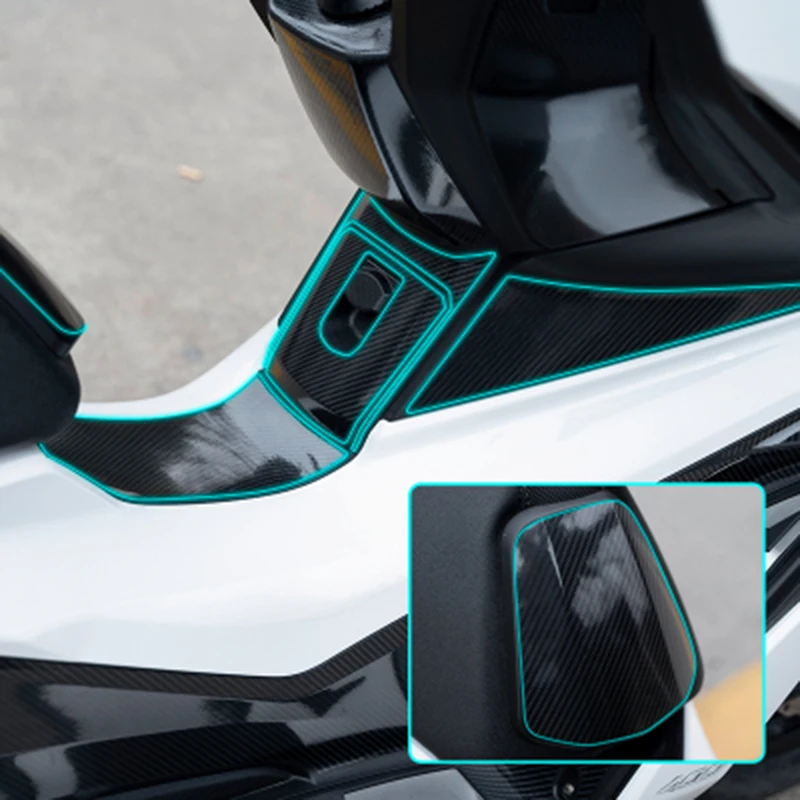 Мотоциклетные 2D наклейки из углеродного волокна | Автомобили и мотоциклы