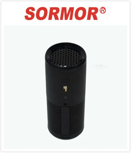 E-L SORMOR Car Air Purifier HEPA Filter Ionizer Mini Portable Air Cleaner, Freshener USB Port 5V for Car/Desk/Bedroom/Office/Hom