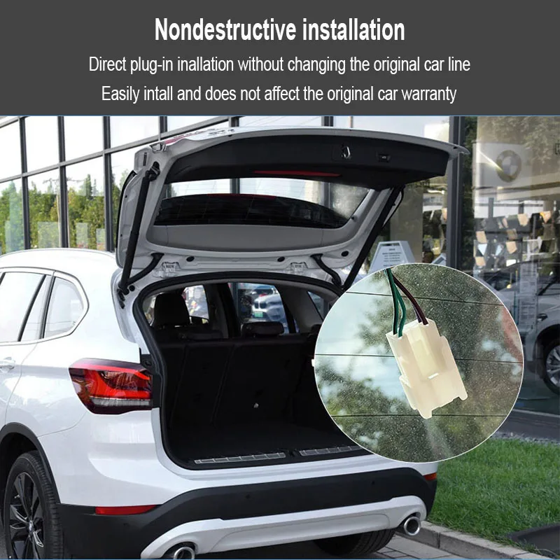 Для Hyundai SantaFe год 2013 + управление багажником электрическая задняя дверь