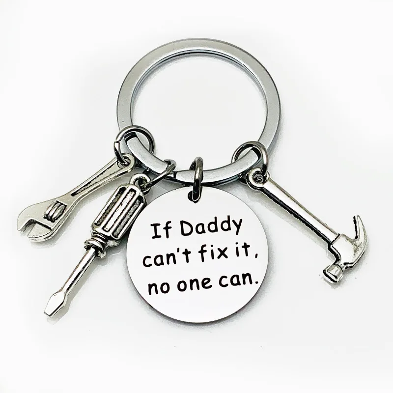 Брелок для ключей ZRM Jewelry If Dad't Fix It никто не может брелок металлические