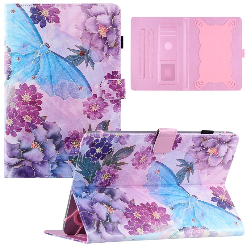 Универсальный чехол для планшета 10 дюймов 9 7 1 Hhuawei T3 T5 Lenovo M10 P10 ipad 234 Air1 Air2 5th 6th pro |