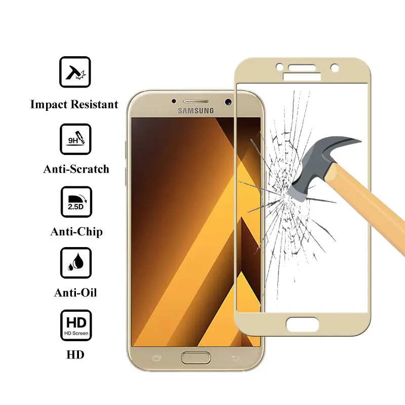 FQYANG полное покрытие закаленное стекло для Samsung S7 S8 S9 edge plus S9plus Защитная пленка