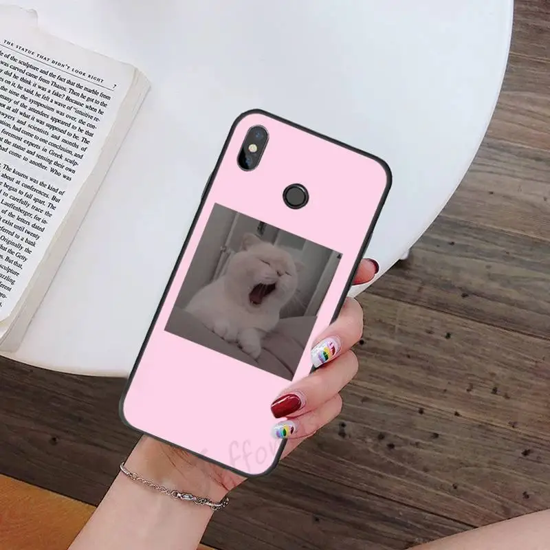 

cat dog animal cute Phone Case For Xiaomi Redmi 7 9t 9se k20 mi8 max3 lite 9 note 8 9s 10 pro Soft Silicone Shell Cover Funda