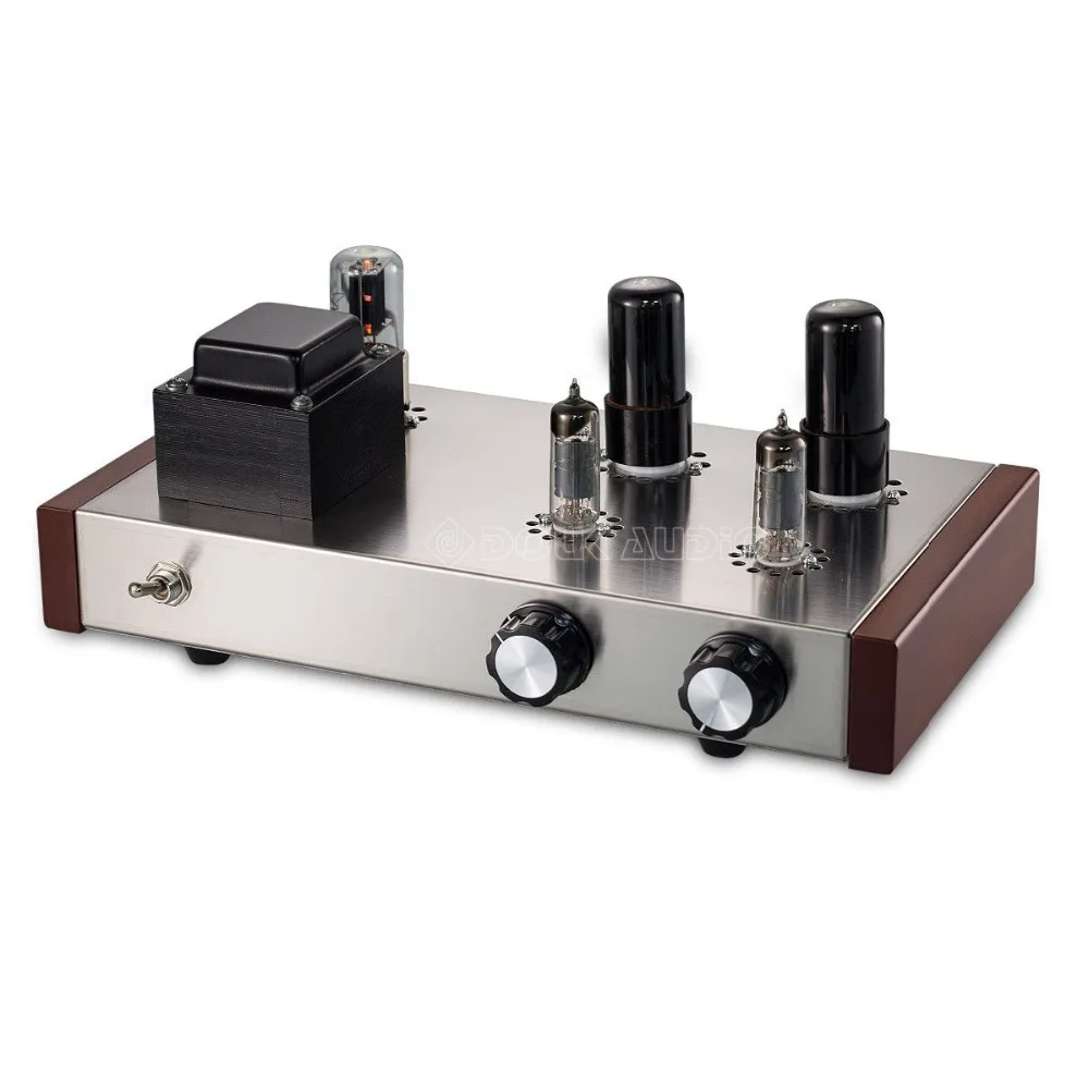 Дук аудио 6J4+ 6P6P ламповый предусилитель, Hi-Fi, домашний стерео усилитель класса Д аудио 4 канальный предусилитель