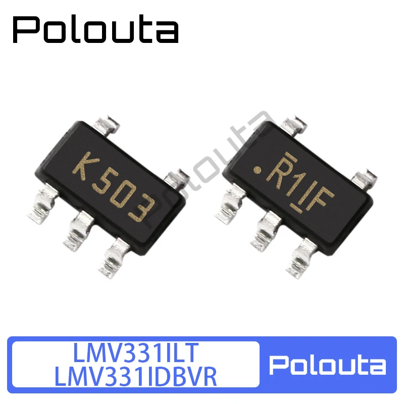 

9 Pcs LMV331ILT LMV331IDBVR SOT23-5 General Purpose Low Voltage Comparator Arduino Nano Integrated Circuits Diy Electronic Kit
