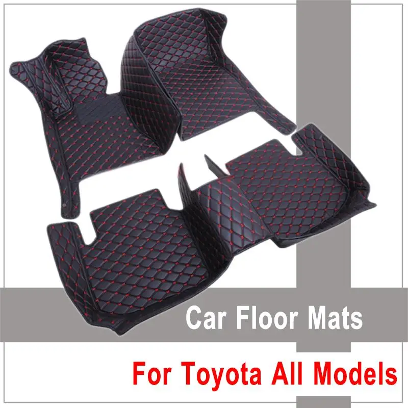 Левый руль на заказ автомобильный коврик для Toyota Camry Rav4 CHR Prius Corolla Хайлендер лэнд