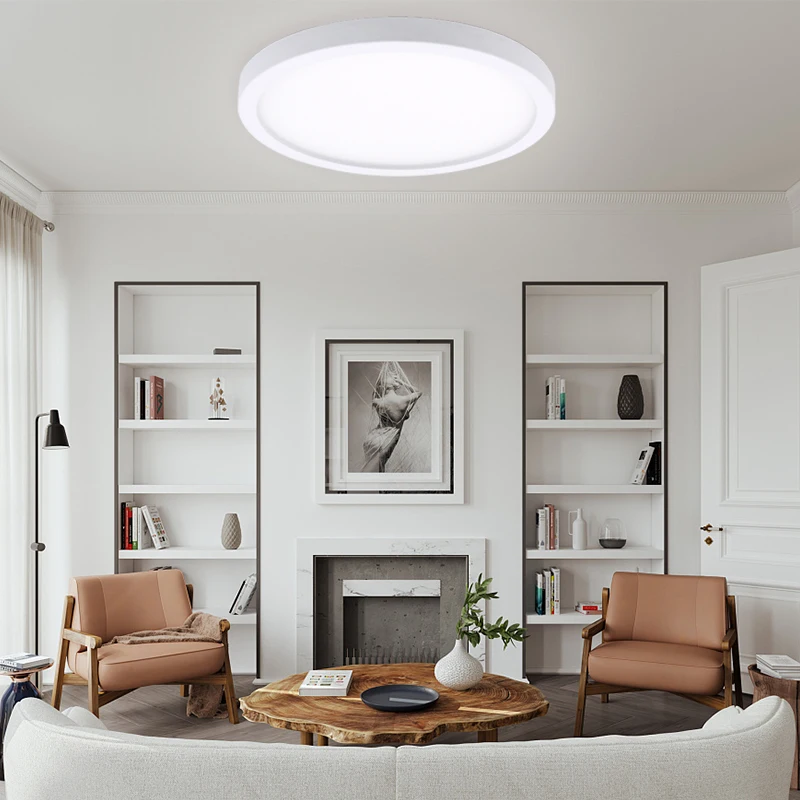 Светильник светодиодный потолочный круговой высокой яркости 6/9/13/18/24 Вт 85 265 В