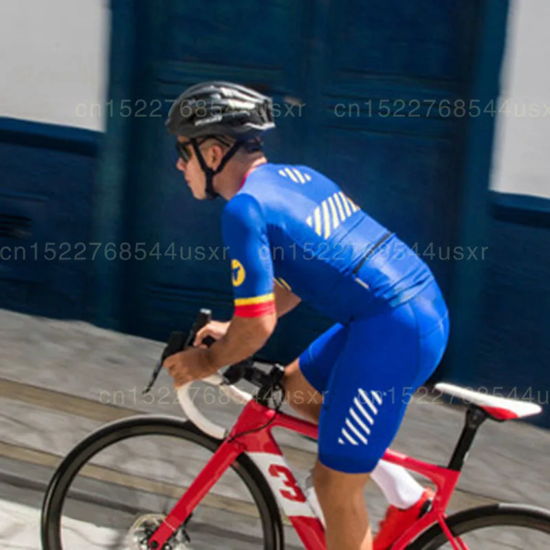 Черная овечья велосипедная майка и шорты с нагрудником 2019 оранжевая синяя