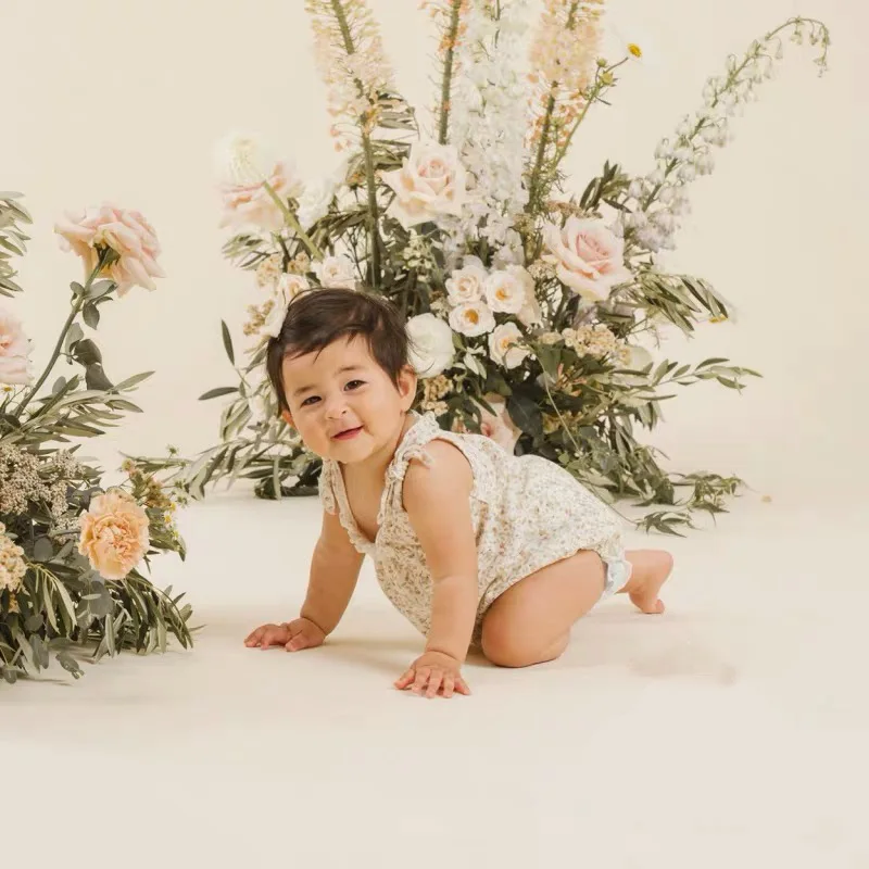 Комплект для малышей из футболки и шортов летние брендовые Детские комбинезоны с