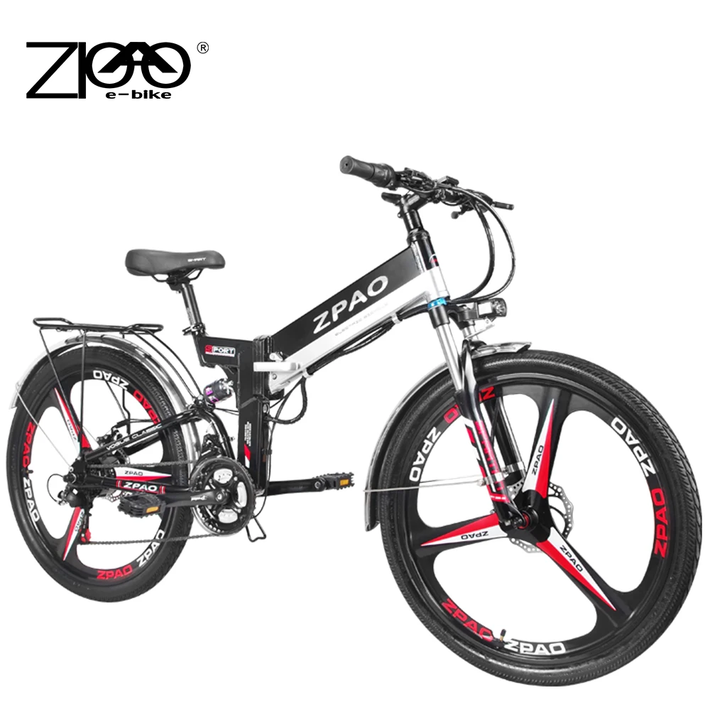 Электрический велосипед ZPAO 21 скорость сертификация CE из Китая электрический