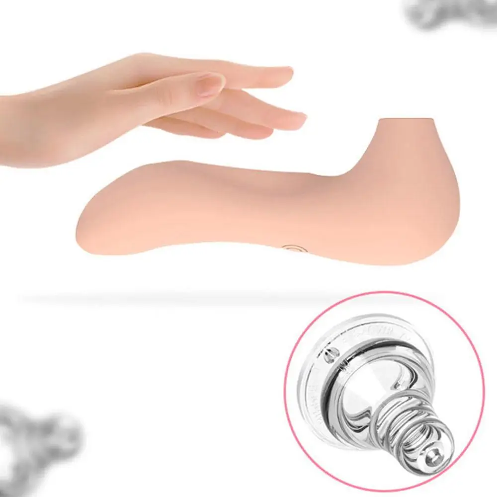 Женский Интеллектуальный водонепроницаемый Стимулятор клитора и сосков USB