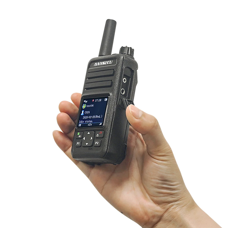 Сетевое радио ANYSECU 4G 4G-850 с GPS работает реальной ptt LTE WCDMA GSM рацией отправкой ПК