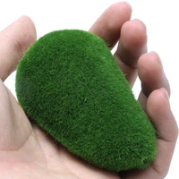 diy marimo moss balls artificial grass turf mini fairy garden micro terrarium
