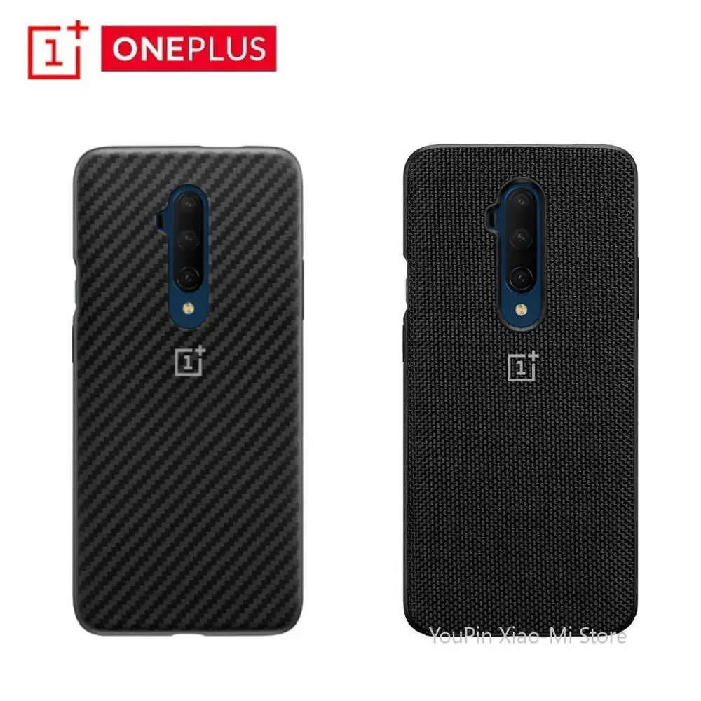 Чехол бампер для OnePlus 7 TPro официальный 100% оригинальный материал кевлар + ТПУ