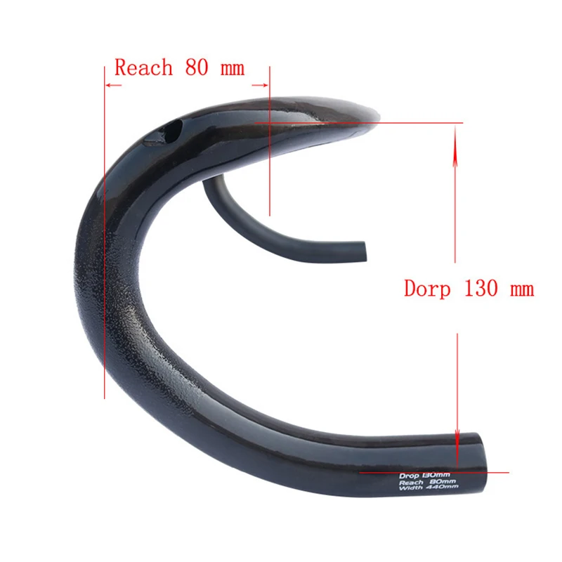 

New Full Carbon Fibre Bicycle Handlebar 31.8*400/420/440mm Road Bike Handlebar Superlight Cycling Bent Bar 3K Glossy Bike Parts