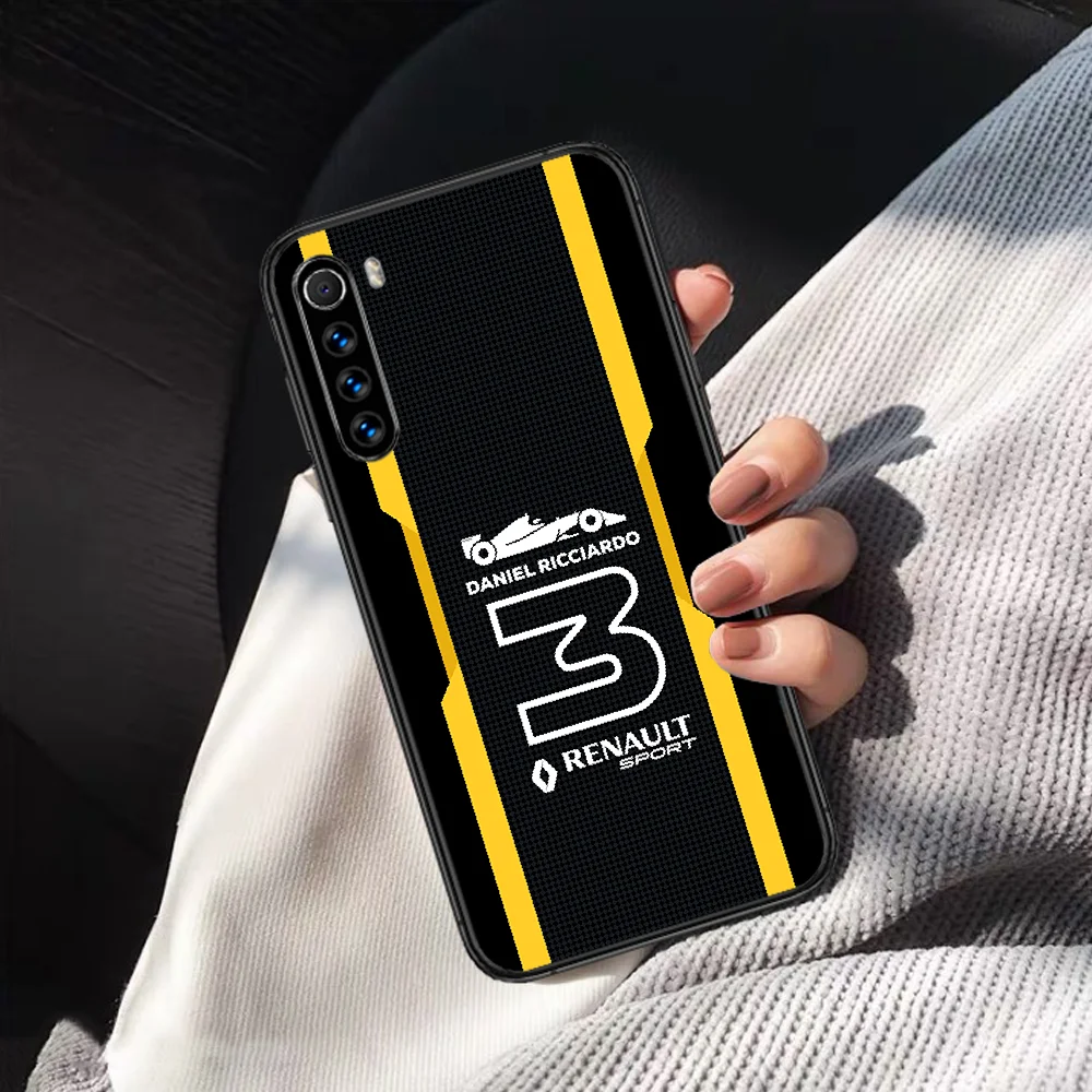 

Renault RS Car Phone Case For XIAOMI Redmi Note 5 7 8 T 9 6A 7A 8A 9S K 20 30 Pro black Funda Trend Etui Fashion Coque 3D Shell