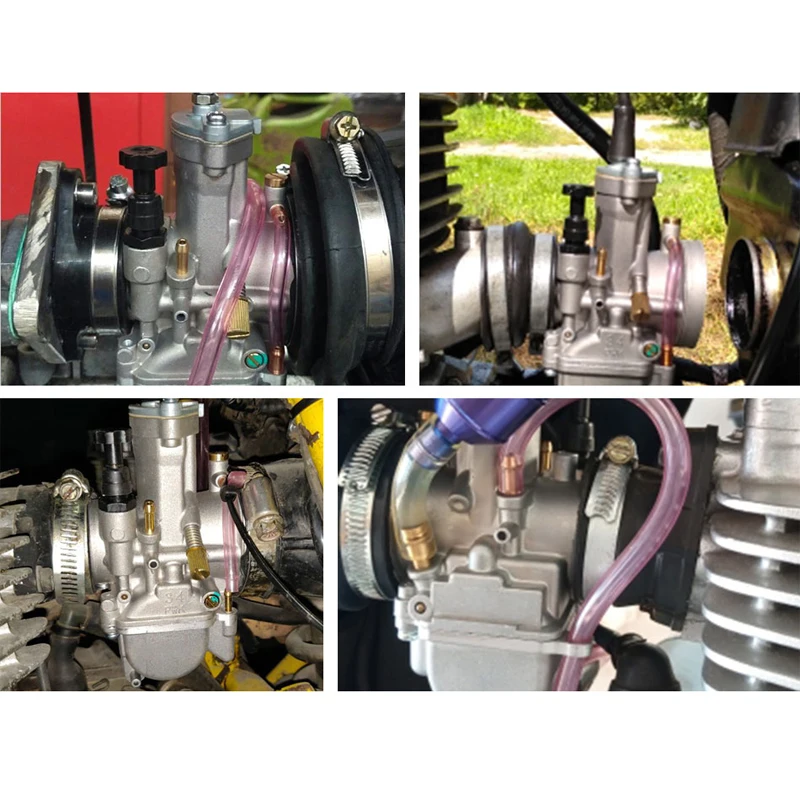 

Universal Motorcycle Carburetor With Power Jet PWK 28 30 32 34 For 2T 4T Yamaha For Mikuni Koso For ATV