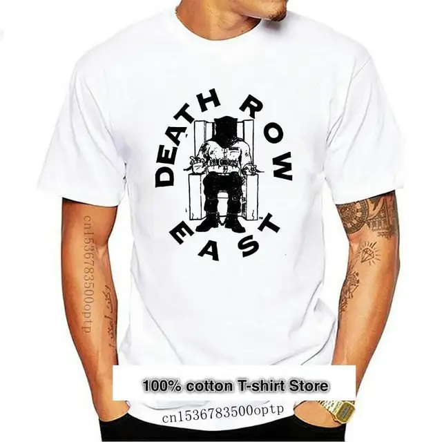 Camiseta de los 90 DEATH ROW отчеты 