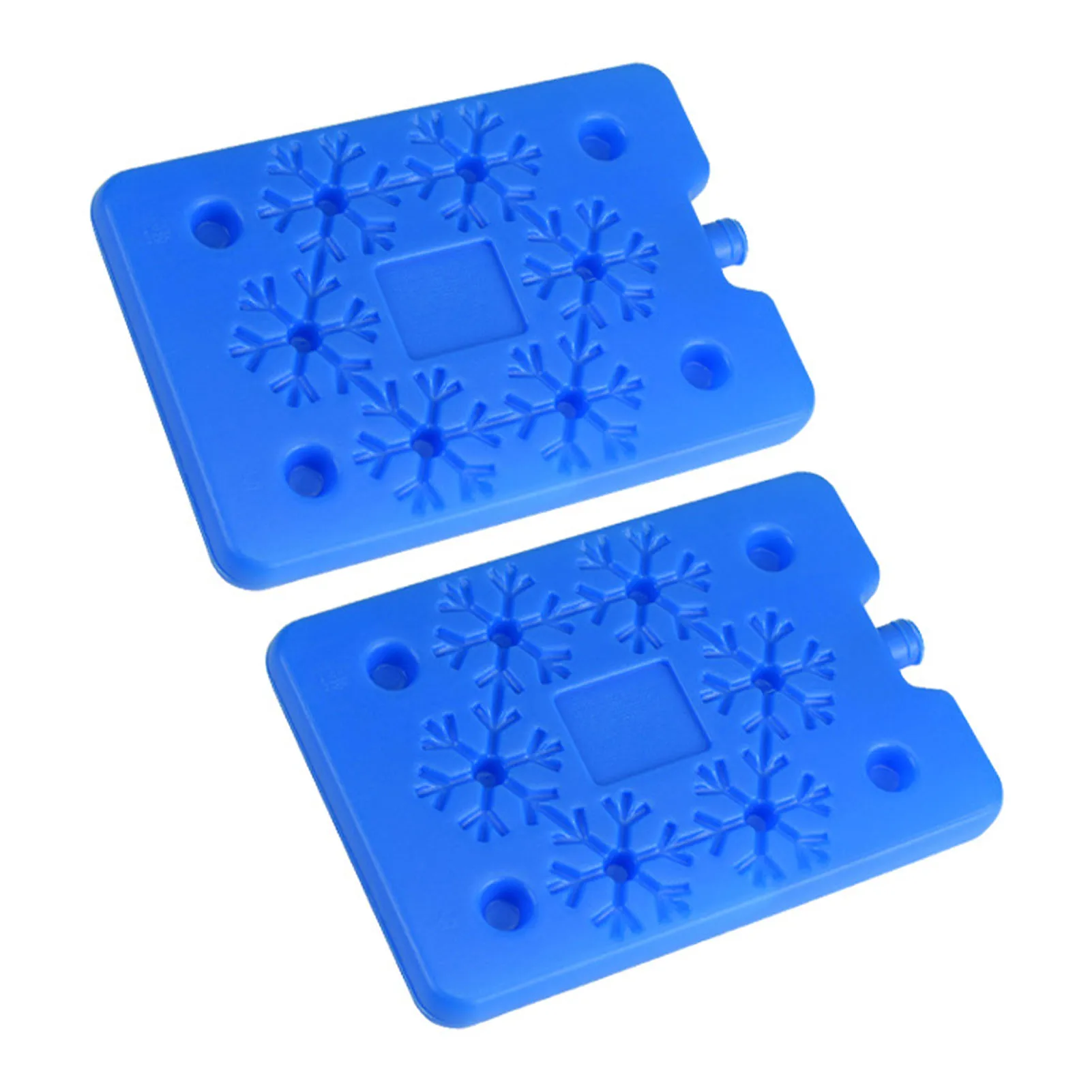 

2PCS Outdoor Freezer Block Box Travel Picnic Ice Brick Cooler Bag