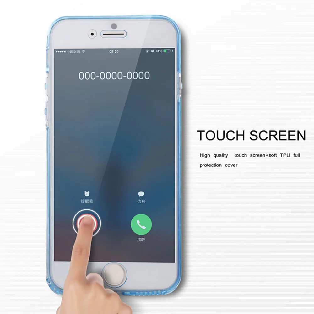 360 полный прозрачный чехол из материала tpu для iphone 11 pro max 6 S 7 8plus xsmax xs x xr 8 5 5S 5se Coque |