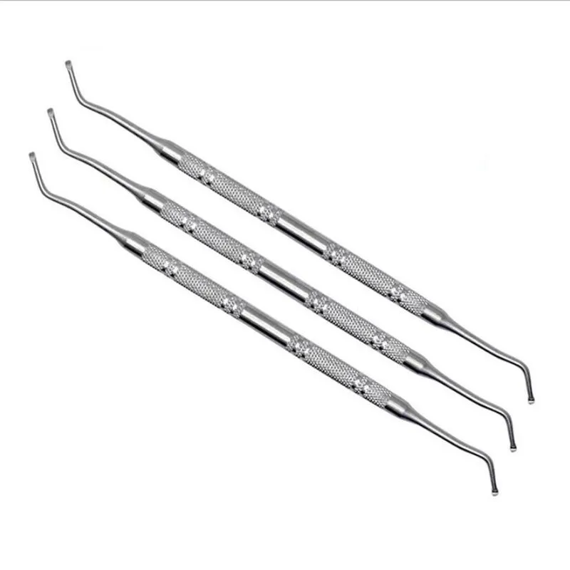 3pcs Toe Nail Care Hook Ingrown Double Ended Correction Lifter File Manicure Pedicure Toenails Clean Foot Tool | Красота и здоровье