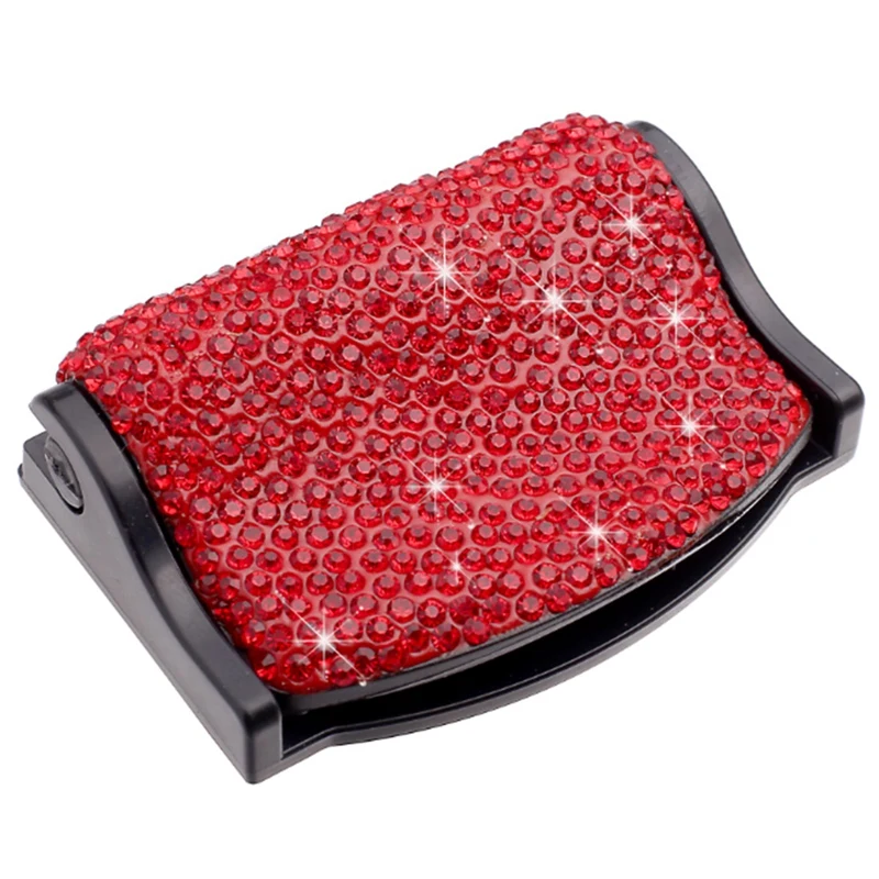 

Car Seat Belt Clip Rhinestone Decoration Seat Belt Adjuster Girl Car Accessories