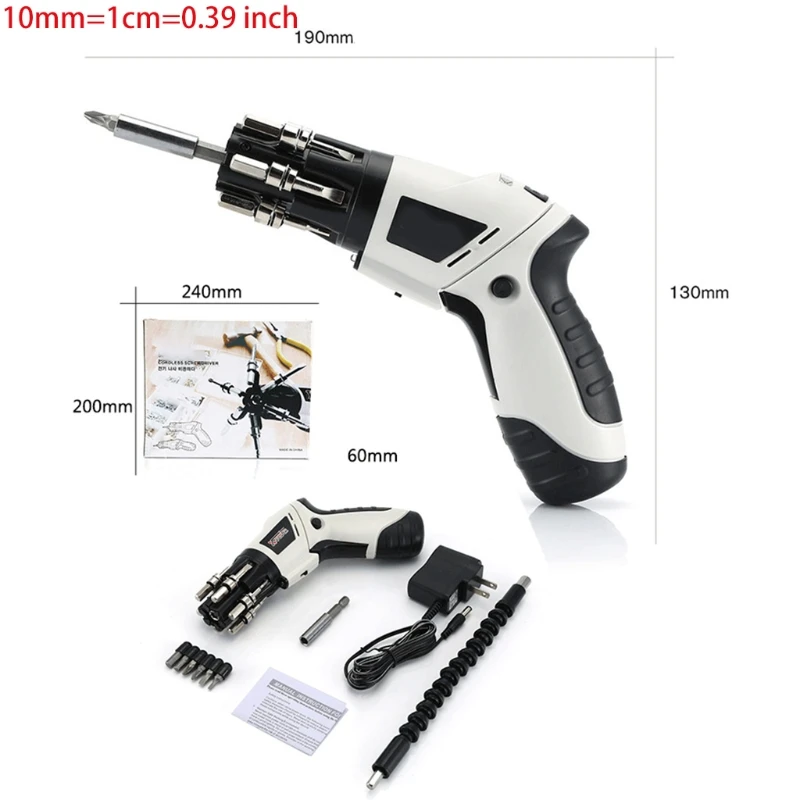 

Nickel-cadmium Battery Electric Drill Screwdrivers Power Hand Tools Set