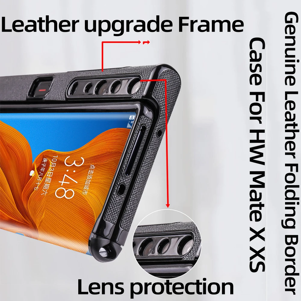 

Новая техника, чехол из натуральной кожи для huawei mate xs, чехол для huawei mate x, чехол для mate x xs с подставкой для huawei mate x xs, чехол для телефона