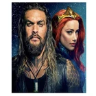 Постер Фильма Нептун, алмазная живопись 5D сделай сам, полноразмернаякруглая вышивка крестиком, мозаика, домашний декор XN945