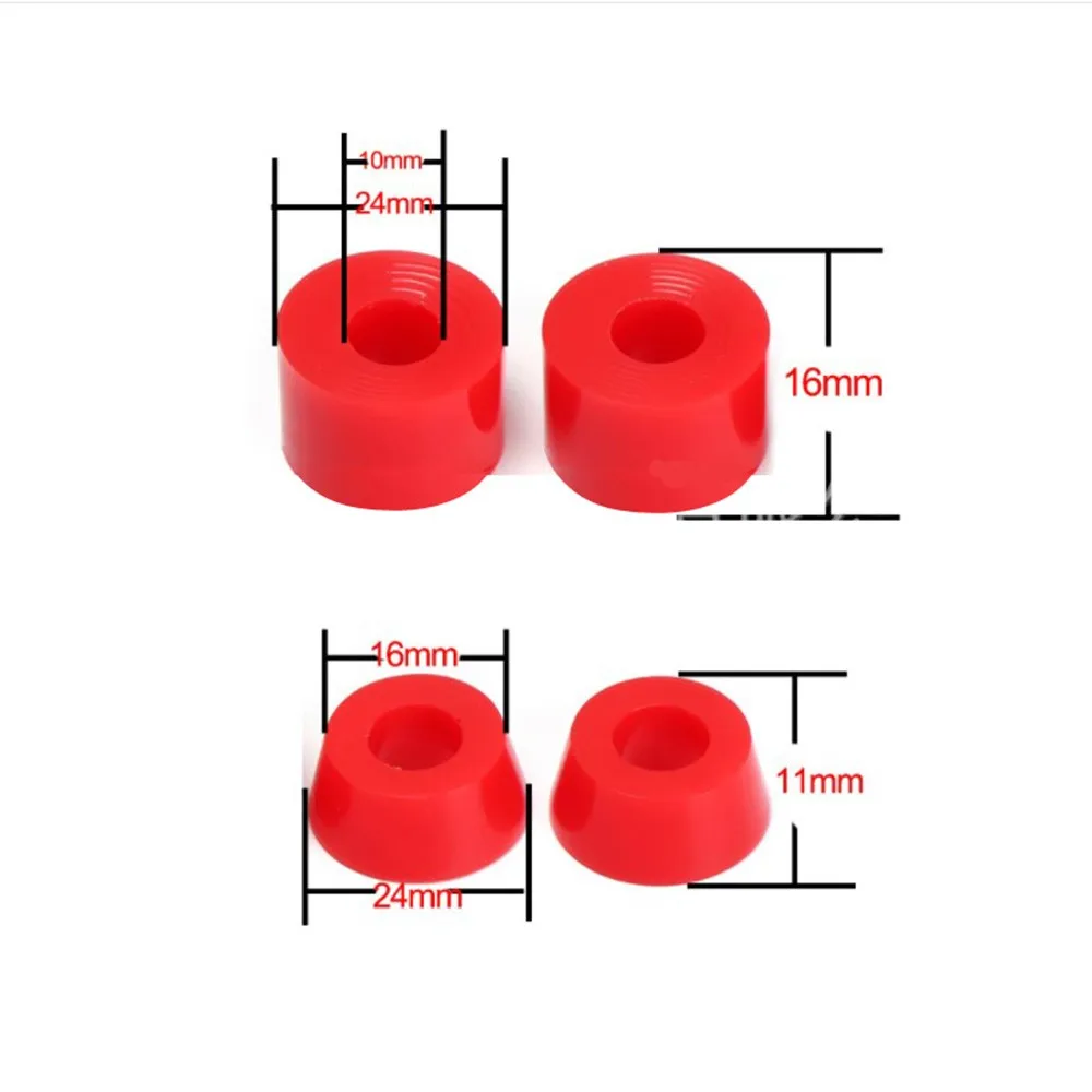 Новая полиуретановая резиновая цветная амортизация для скейтборда набор
