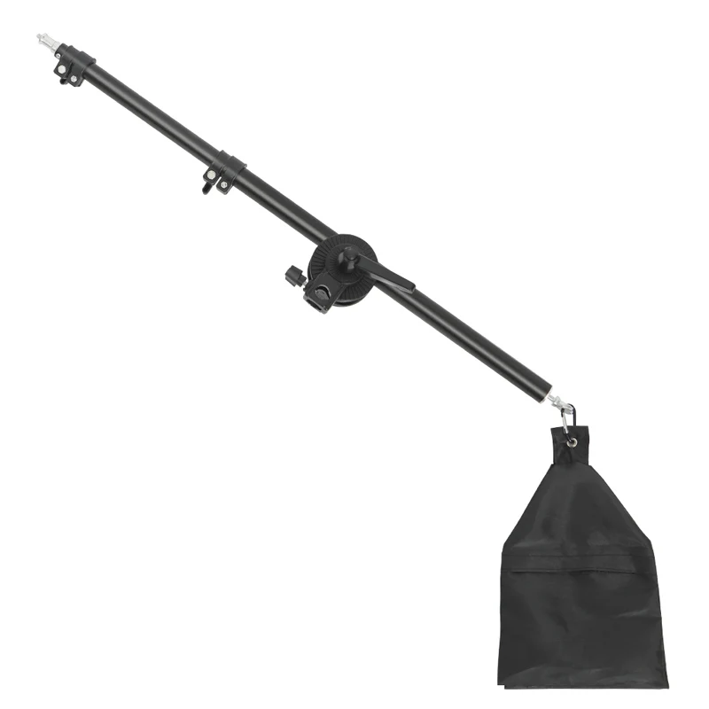 

Photo Studio Kit Light Stand Cross Arm With Weight Bag Photo Studio Accessories Extension Rod 53 -133CM Or 75-135CM Optional