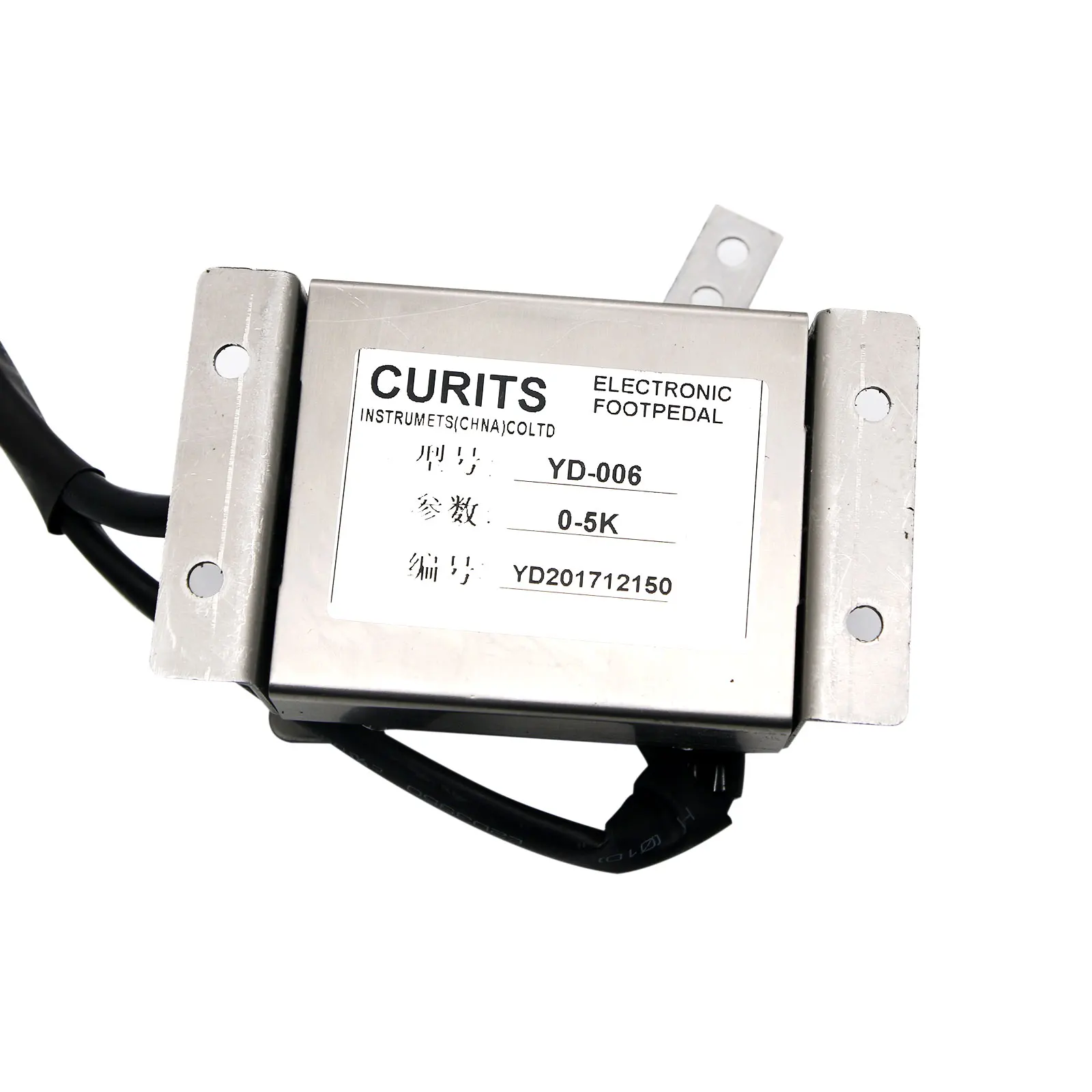 

PB-6 Throttle 0-5K Ohms 2-Wire Golf Cart Potentiometer for Curits Style