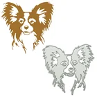 Штампы для резки металла, с узором бабочки, для рукоделия, бумажных открыток, украшения для скрапбукинга, бумажные штампы для резки трафарет, Бабочка, собака