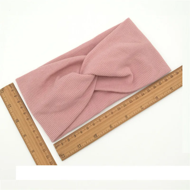 

Solid Cotton Cross women Hairband Summer Fashion Yoga Headband Sports Elastic Korean Headband Hair Accessories Ladies