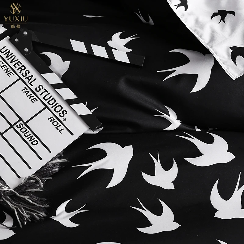 Роскошный комплект постельного белья пододеяльник из 3 предметов мрамор супер