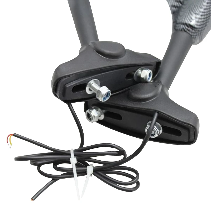 Зеркало мотоциклетное со светодиодным индикатором поворота 1 шт.|Боковые зеркала