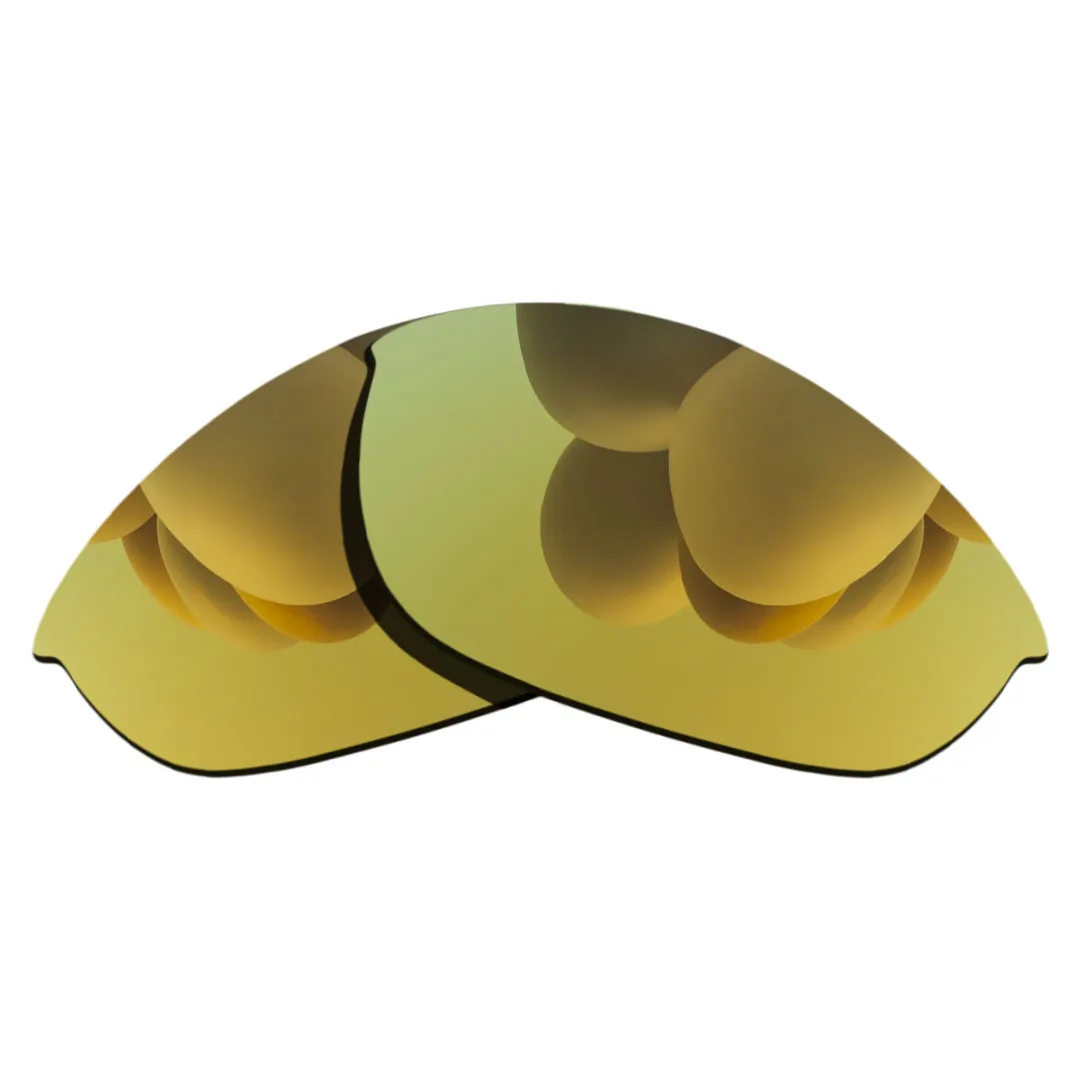 

Polarized Sunglasses Replacement Lenses for-Half Jacket Frame - Yellow Golden