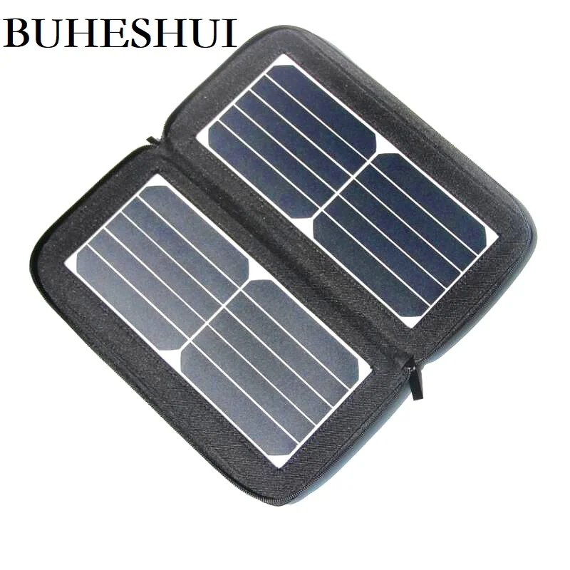 

Foldable/Portable 20W 5V Dual USB Solar Charger Bag For Phone Battery Sunpower Solar Panel