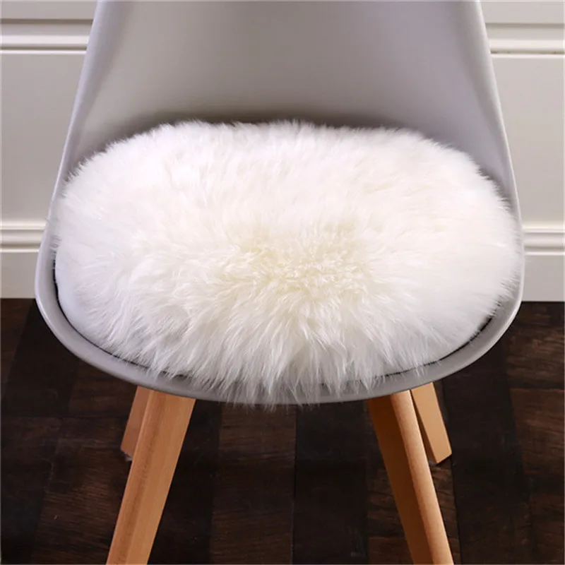

Soft Artificial Sheepskin Rug Chair Cover Bedroom Mat Artificial Wool Warm Hairy Anti-Slip Carpet Pad Seat Wool Textil Fur Rugs