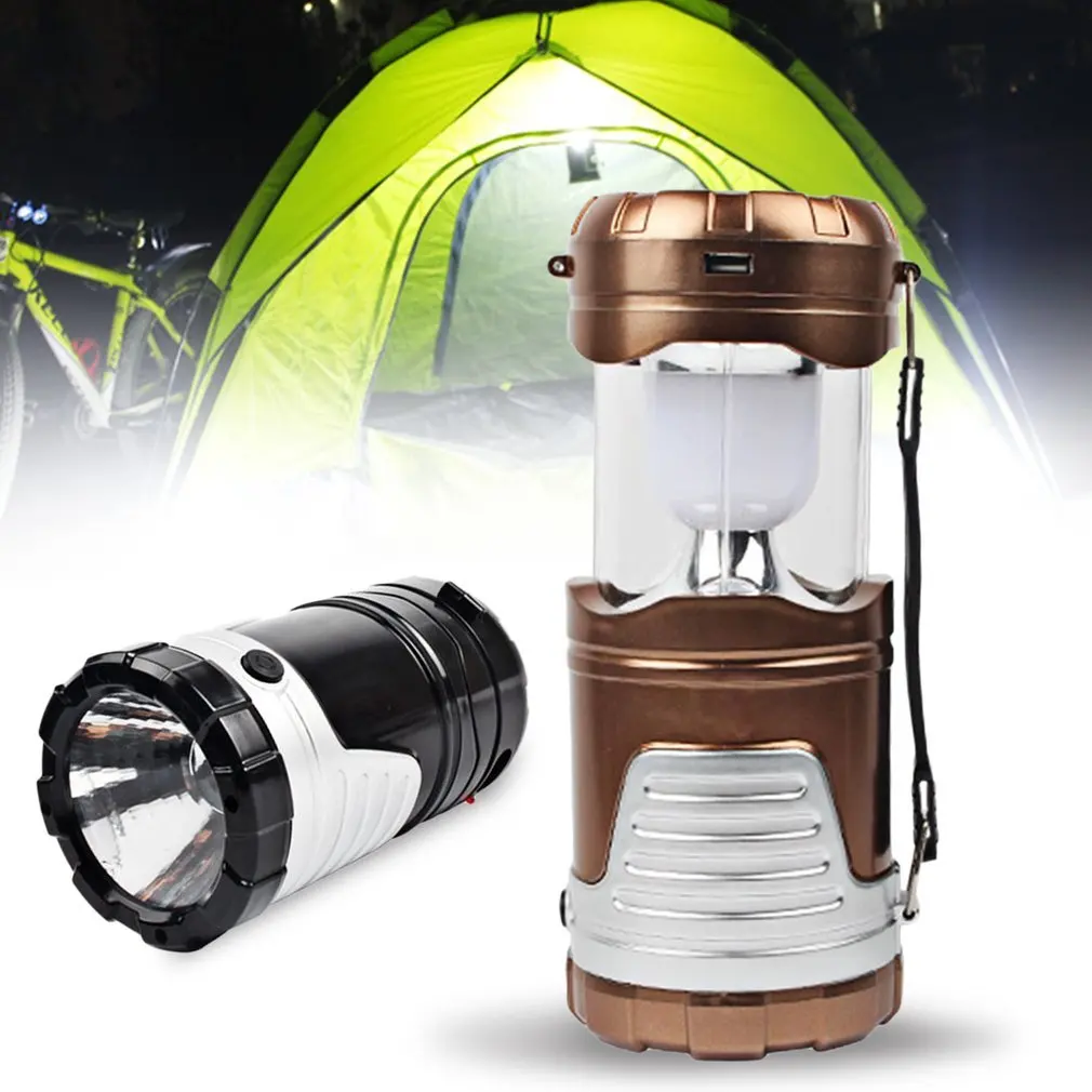 ICOCO Солнечный кемпинг светильник светодиодный перезаряжаемый ручной Палатка