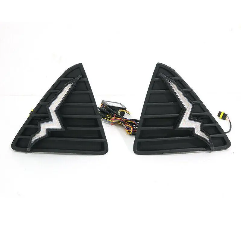 

For Ford Focus 3 MK3 2012-2015 Car DRL daytime running lights fog lamp 12V LED